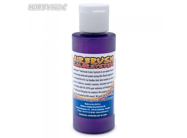 Hobbynox Airbrush Color Iridescent Lilla 60ml