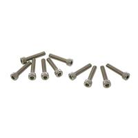 M4x20mm Unbrako skruer (10 Stk) Blanke, ikke sorte skruer