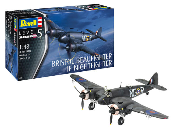 Revell Beaufighter IF Nightfighter § 1/48 Revell plastbyggesett
