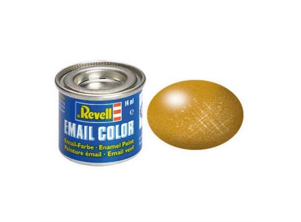 Revell no.92 brass metallic 14ml enamel