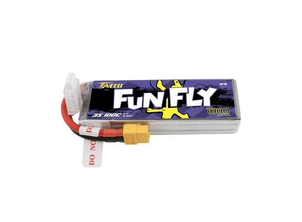 3s  1800mAh - 100C - Gens Ace FunFly XT60