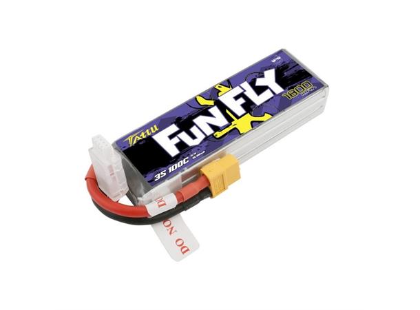 3s  1800mAh - 100C - Gens Ace FunFly XT60