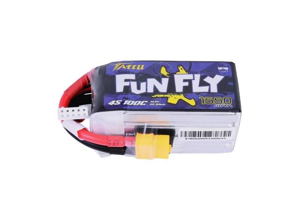 4s  1550mAh -100C - Gens Ace FunFly § XT60