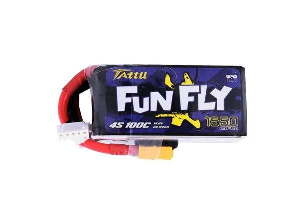 4s  1550mAh -100C - Gens Ace FunFly § XT60