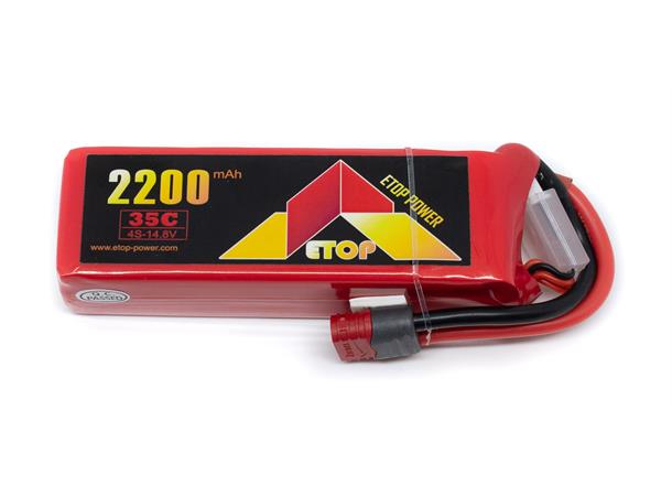 4s  2200mAh - 35C - Etop LiPo Deans Deans