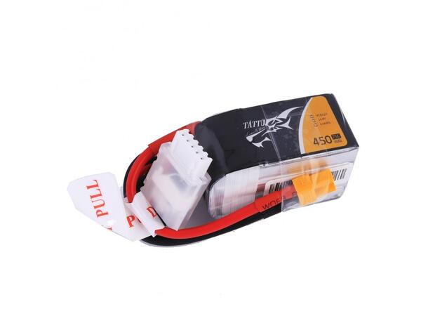 4s   450mAh - 75C Gens Ace Tattu Short § XT30