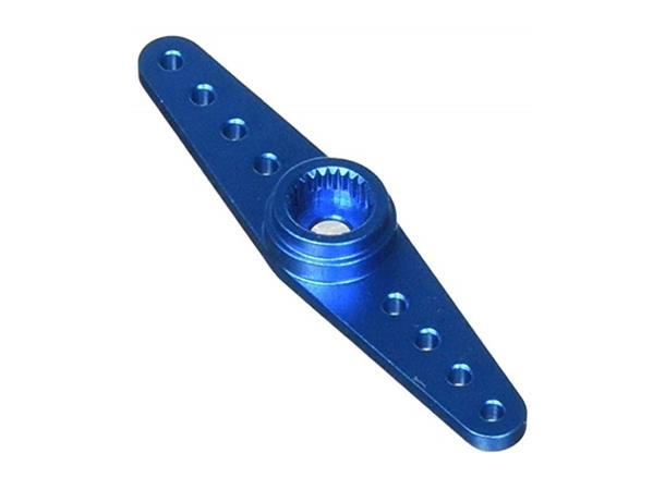 Futaba dobbel servoarm i metal blå 40mm 40mm