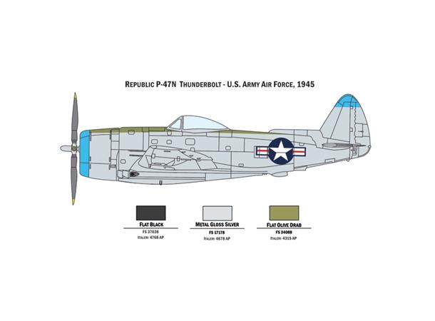 Italeri 1:72  P-47N & P-51D War Thunder ITALERI 1:72 -