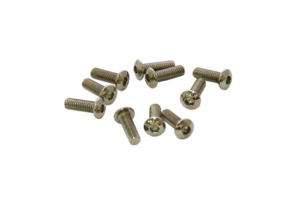 M4x12mm Knapp hode skrue (10 Stk) §