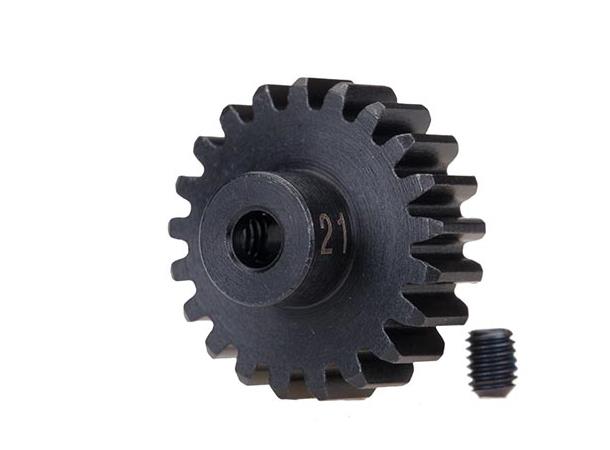 Pinion drev 21T 32DP for 3,2mm Herdet 0.8 Metrisk pitch