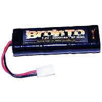 7.2V 5000mAh  Bronto SP NiMh Tamiya 140mm Lengde