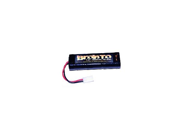 7.2V 5000mAh  Bronto SP NiMh Tamiya § 140mm Lengde