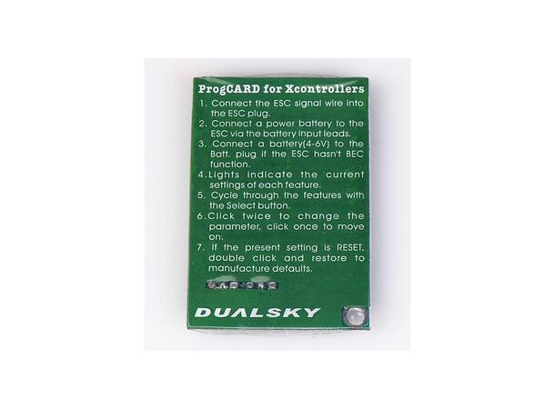 Dualsky Progcard V2