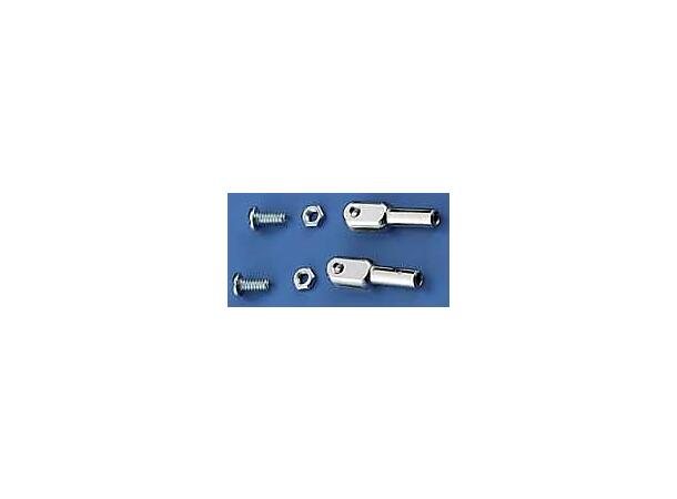 Dubro Rod ends 4-40 m/loddehylse 2stk §