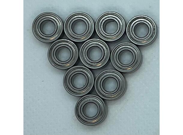 Kulelager  5x11x4mm  10stk Pris pr.10.stk.