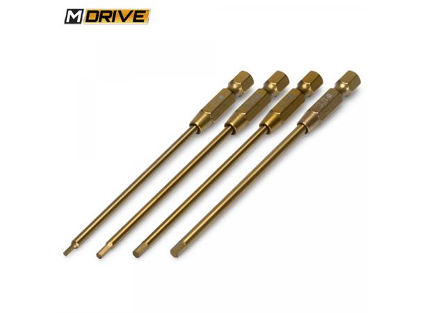M-Drive Bits rette unbrako trekkere 1,5-2-2,5-3mm