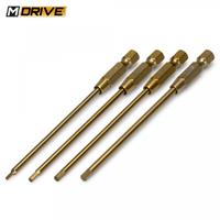 M-Drive Bits rette unbrako trekkere 1,5-2-2,5-3mm