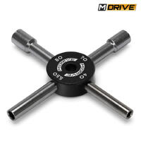 M-Drive Multitrekker/pluggnøkkel § 4-5,5-7-8mm