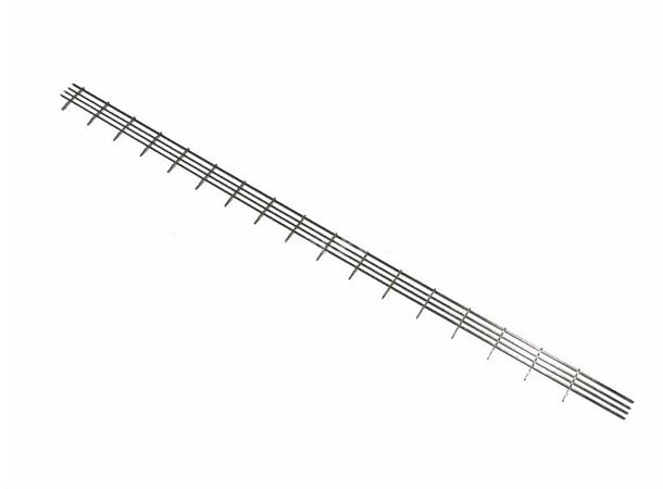 Rekke 11x250mm  10stk Forniklet