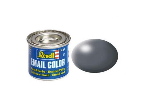 Revell no.378 dark grey silk 14ml enamel