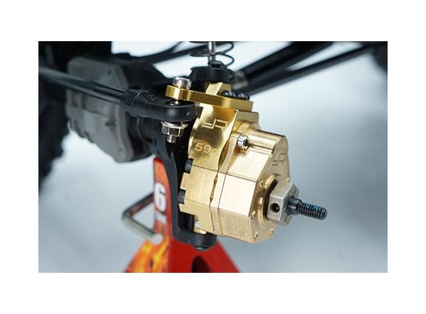 Yeah Racing Brass Front Steering Knuckle TRX-4/-6