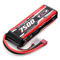 2s  7500mAh - 50C/100C Sunpadow LiPo m/Deans kontakt    Sunpadow
