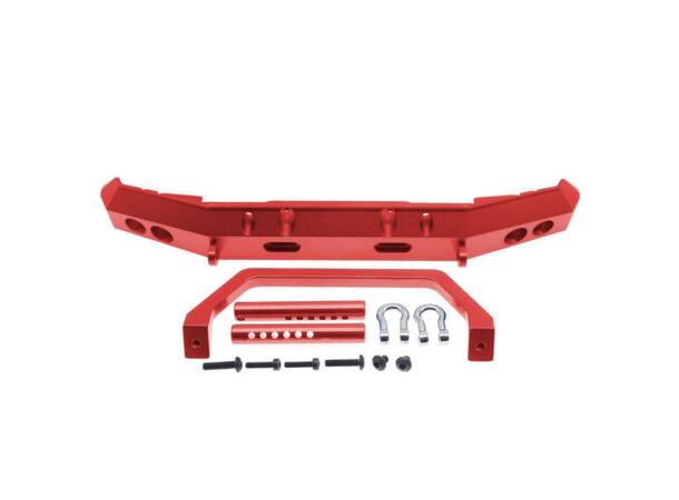 Alu Rear Bumper Red Gen7 HobbyDetails