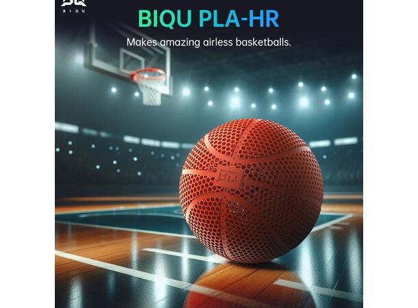 Biqu PLA-HR Filament Airless Basketball Orange