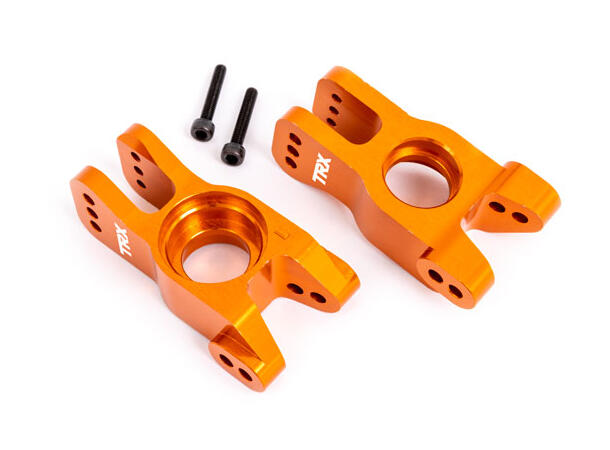 Carriers Stub Axle (Pair) Sledge Orange 6061-T6 Alu.