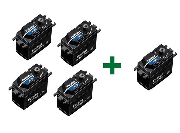 Futaba servo HPS-A703  5stk 5 stk for prisen av 4
