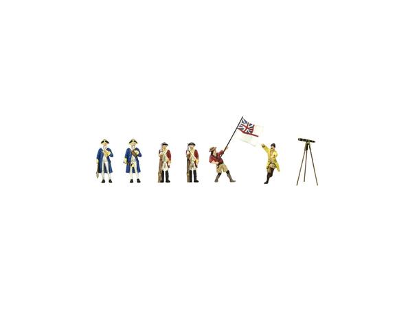 HMS Endeavour Metal Figures Artesania  1:65