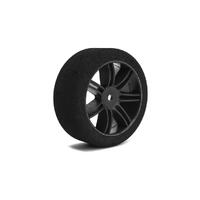 Hotrace 1/10 Front Foam Shore 35 Shore 35 Carbon Rims (2)