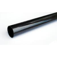 Karbonrør vevd 3K - 22x18x1000mm Bronto