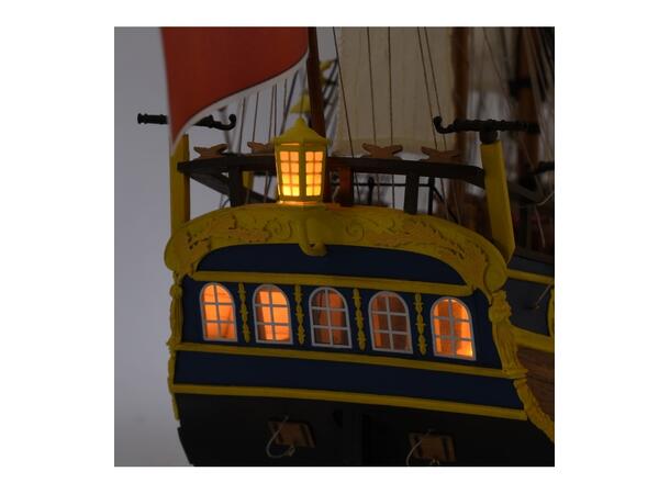 LED Lyssett for Skalamodeller Modellskip