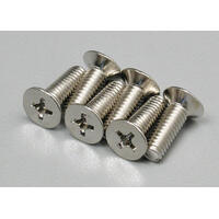 Skrue unbrako 4x15mm forsenket stjerneskrue  6 stk.