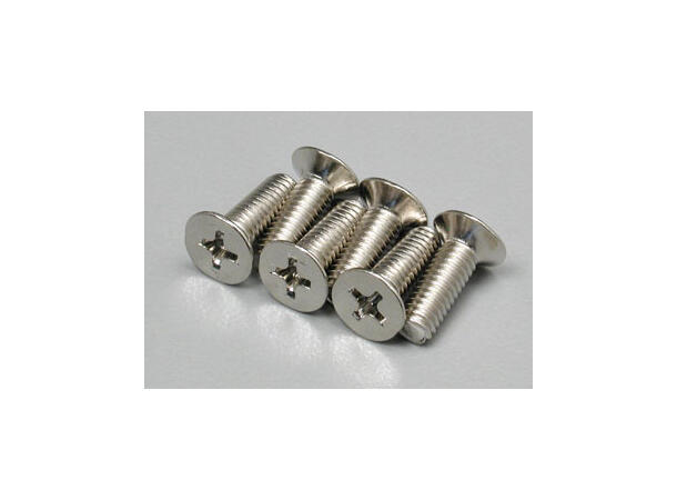 Skrue unbrako 4x15mm forsenket stjerneskrue  6 stk.