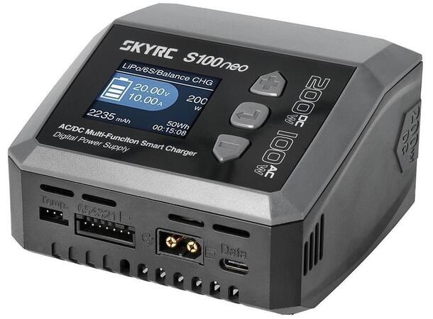 SkyRC S100 Neo  Computerlader AC100W/DC200W