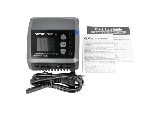 SkyRC S100 Neo  Computerlader AC100W/DC200W