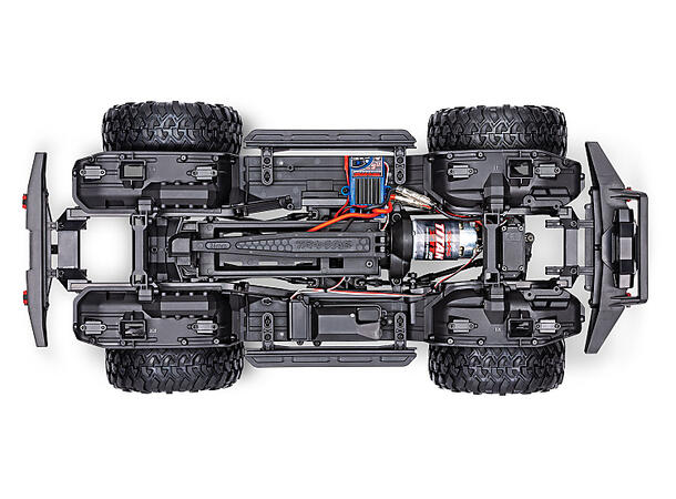 Traxxas TRX-4 Sport High Trail RTR Rød 1/10 skala