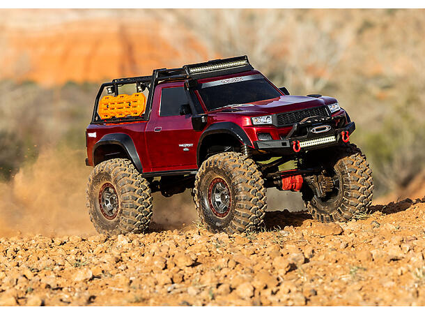 Traxxas TRX-4 Sport High Trail RTR Rød 1/10 skala