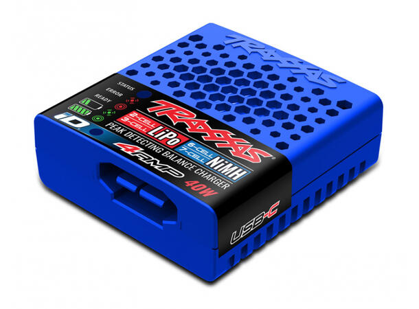 Traxxas USB-C Multi-chem 40W NiMH/LiPo 6-7s NiMH  2-3s LiPO