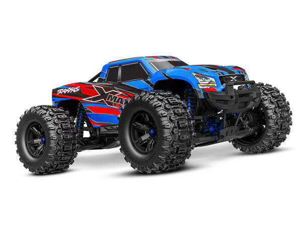 Traxxas X-Maxx ULTIMATE 4wd børsteløs 8s Blå , TQi, TSM 1/6