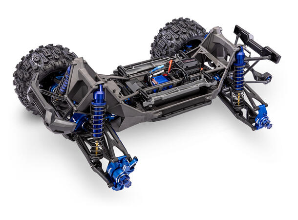 Traxxas X-Maxx ULTIMATE 4wd børsteløs 8s Blå , TQi, TSM 1/6