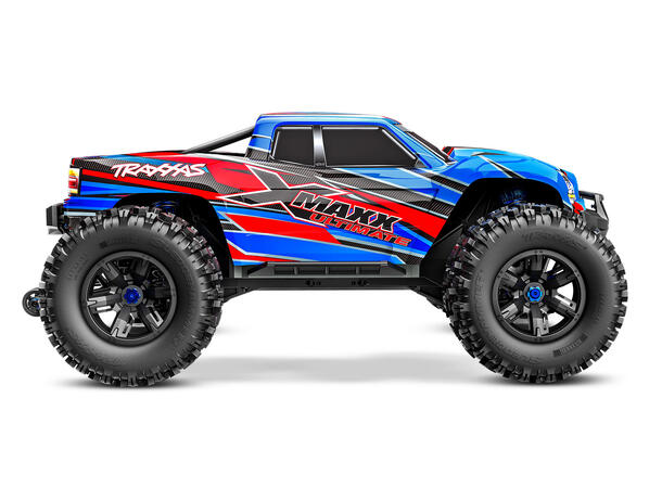 Traxxas X-Maxx ULTIMATE 4wd børsteløs 8s Blå , TQi, TSM 1/6
