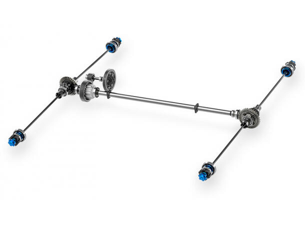 Traxxas XRT 1/6 Truck 8s 1/6  17 mm. hex   RTR Orange