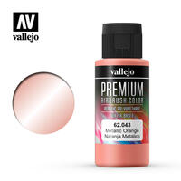 Vallejo Metallicl Akryl maling 60ml Metallic Orange for Airbrush