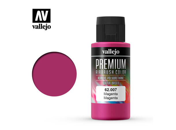 Vallejo Premium Akryl maling 60ml Magenta for Airbrush