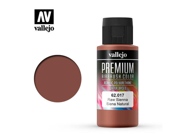 Vallejo Premium Akryl maling 60ml Raw Sienna for Airbrush