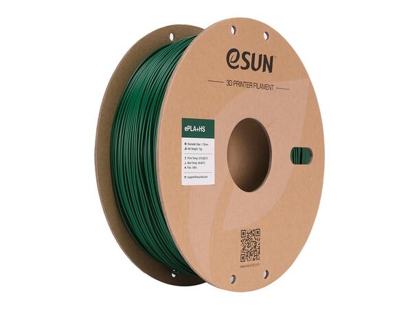 eSUN PLA+ HS 1.75mm - 1kg - Green (high speed)