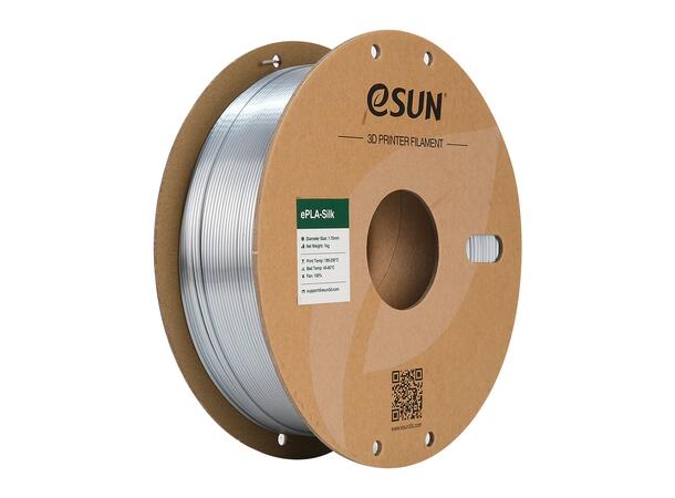 eSUN ePLA Silk 1.75mm 1kg - Silver
